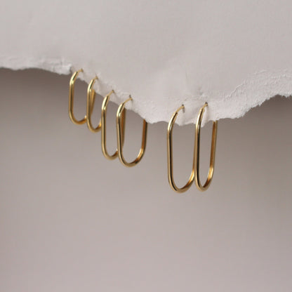 Oval Hoops