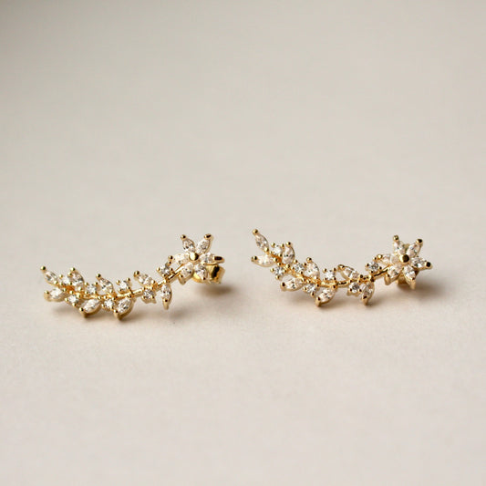 Flowers Ear Cuffs