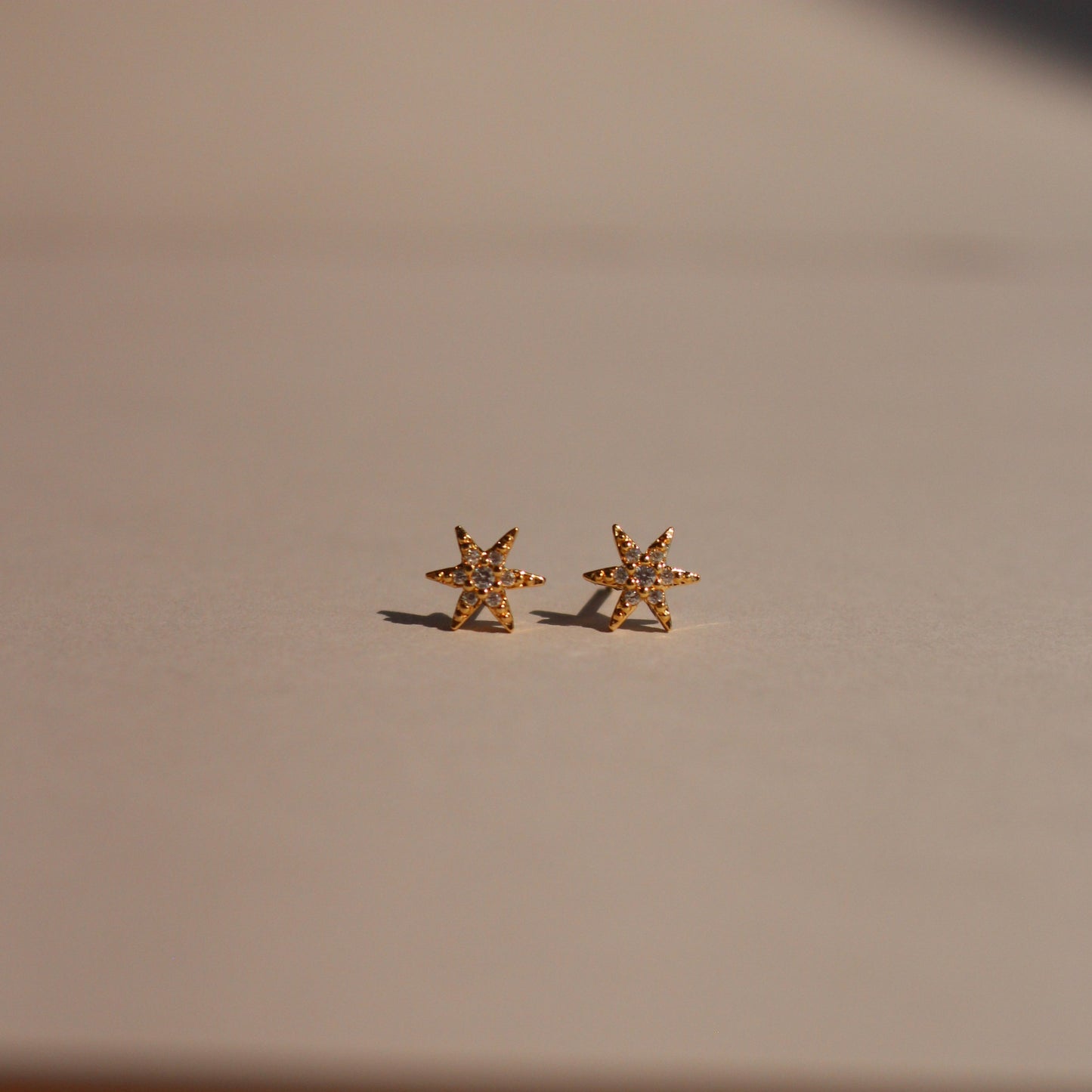 Studded Star Earrings