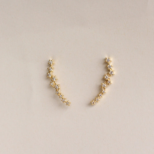 Studded Stars Ear Cuff