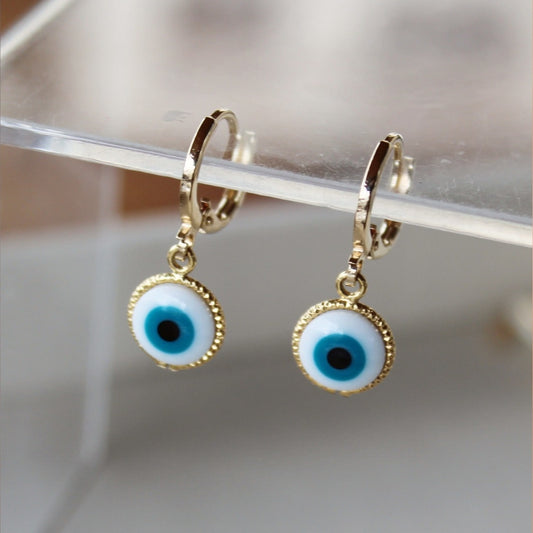 Greek Eye Hoops